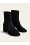 Black Women's Boden Cara Stretch Ankle Boots
