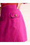 Fuchsia Women's Boden Estella Wool Mini Skirts