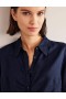 Navy Women's Boden New Linen Shirts