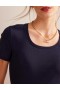 Navy Women's Boden Essential Jersey T shirts