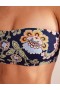 Multicolor Women's Boden Support Bandeau Bikinis