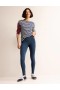Navy Women's Boden High Rise Jersey Leggings