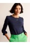 Navy Women's Boden Supersoft Long Sleeve Tops