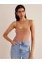 Light Brown Women's Boden Plain Cami Tops