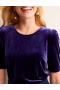 Blue Women's Boden Velvet Party T shirts