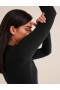 Black Women's Boden Double Layer Scoop Neck Tops