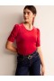 Red Women's Boden Velvet Party T shirts