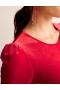 Red Women's Boden Velvet Party T shirts
