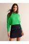 Navy Women's Boden Estella Wool Mini Skirts