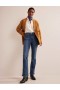 Blue Women's Boden Mid Rise Slim Flare Jeans