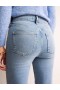 AZURE Women's Boden Mid Rise Slim Jeans