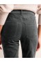 dark grey Women's Boden Velveteen Slim-Straight Jeans