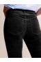 Black Women's Boden Corduroy Slim Straight Jeans