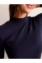 Navy Women's Boden Essential High Neck Jersey Tops