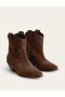 Chocolate Women's Boden Western Ankle Boots