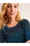 Blue / Green Women's Boden Mia Metallic Tops