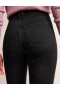 Black Women's Boden Mid Rise Slim Flare Jeans