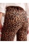 Brown Women's Boden Mid Rise Printed Slim Jeans