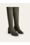 Green Women's Boden Cara Heeled Stretch Knee-high Boots