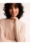 White / Multicolor Women's Boden Cotton Dropped Shoulder Tops