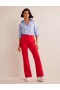 Red Women's Boden Brompton Ponte Pants