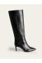 Black Women's Boden Pointed-Toe Knee High Boots