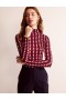 Red Women's Boden Polly Jersey Tops