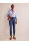 Blue Women's Boden High Rise Pull-On Skinny Jeans