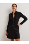 Black Women's Boden Ruched Front Jersey Shirts