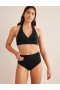 Black Women's Boden High Waisted Bikini Bottoms