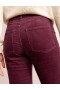 Dark Burgundy Women's Boden Corduroy Slim Straight Jeans