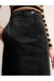 Black Women's Boden Margot Cord Midi Skirts