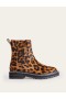 Leopard Women's Boden Sadie Chunky Chelsea Boots