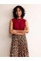 Red Women's Boden Eva Cashmere Tank Cardigan