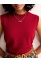 Red Women's Boden Eva Cashmere Tank Cardigan