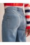 Blue Women's Boden Mid Rise Tapered Jeans