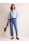 Blue Women's Boden Mid Rise Baby Kick Jeans
