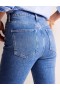 Blue Women's Boden Mid Rise Baby Kick Jeans