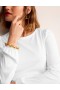 White Women's Boden Supersoft Long Sleeve Tops