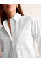 White Women's Boden Relaxed Cotton-Poplin Shirts