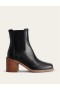 Black Women's Boden Block-Heel Chelsea Boots