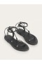 Pink / Black Women's Boden Scarf Wrap Sandals