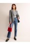 Blue Women's Boden High Rise True Straight Jeans