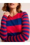 Red Women's Boden Bea Long Sleeve Breton Tops