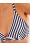 Navy / White Stripes Women's Boden Arezzo V-neck Bikinis