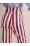 Red / Blue Stripes Women's Boden High Rise Stripe Jeans