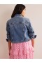 Blue Women's Boden Rigid Denim Jacket