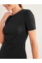 Black Women's Boden Jersey Mini Shift Dress