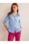 Blue Stripes Women's Boden Sienna Cotton Shirts