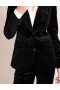 Black Women's Boden Marylebone Velvet Blazer
